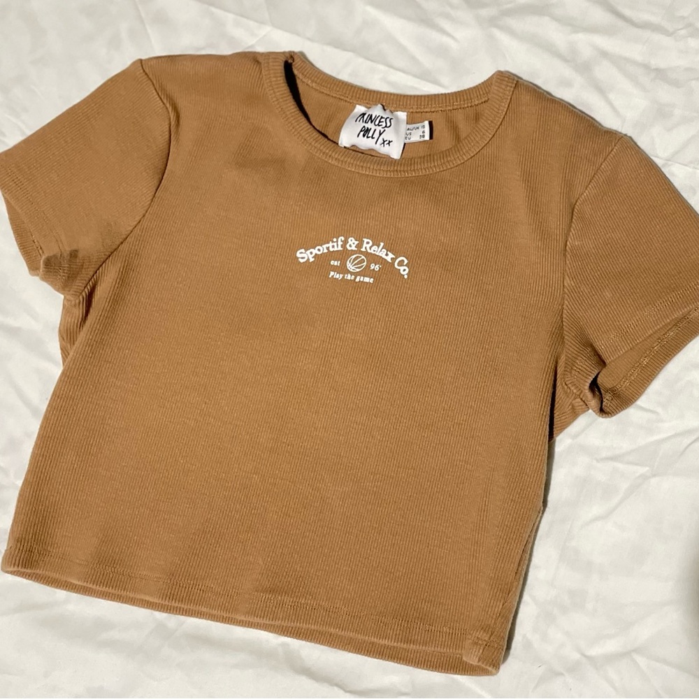 Princess Polly crop T shirt